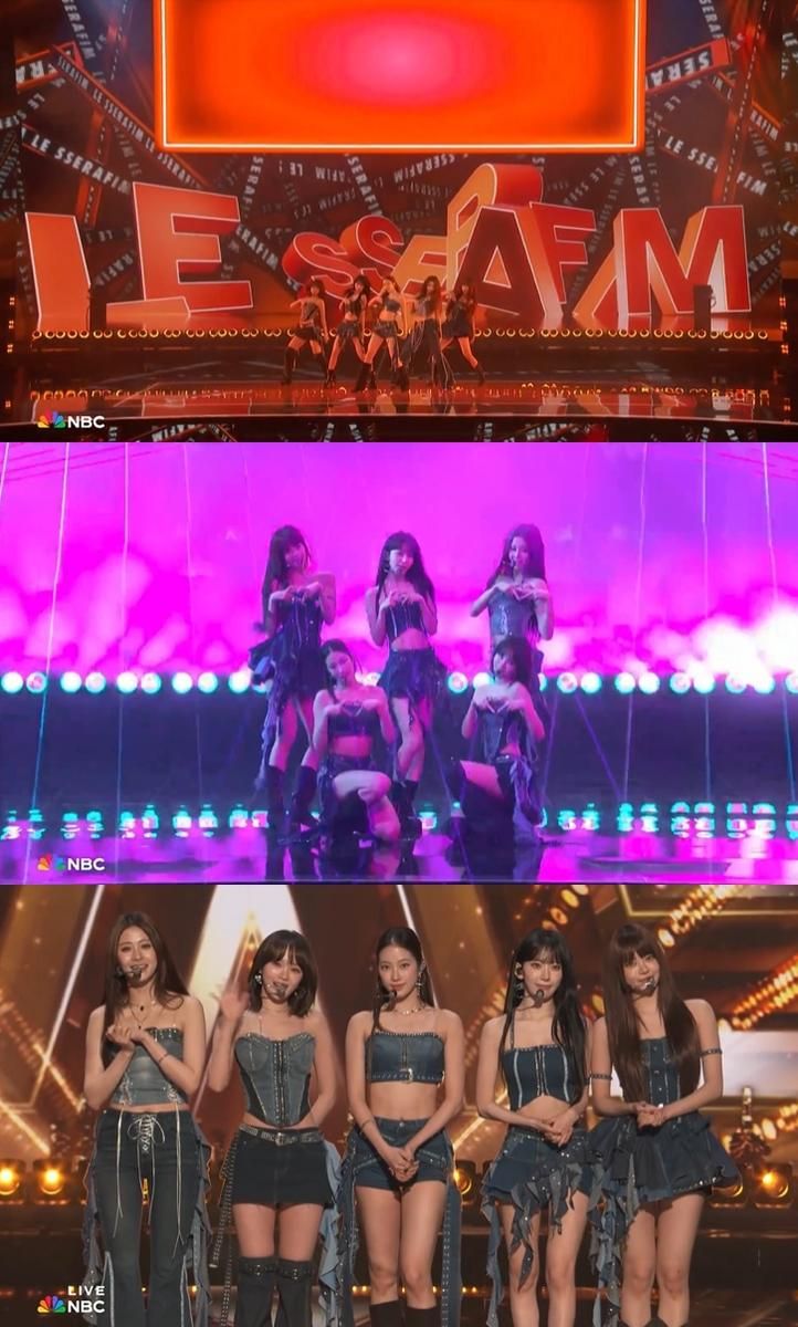 “르세라핌, ‘아메리카 갓 탤런트’ 홀렸다”…폭발적 무대→LA·뉴욕까지 휩쓸다 / NBCUniversal