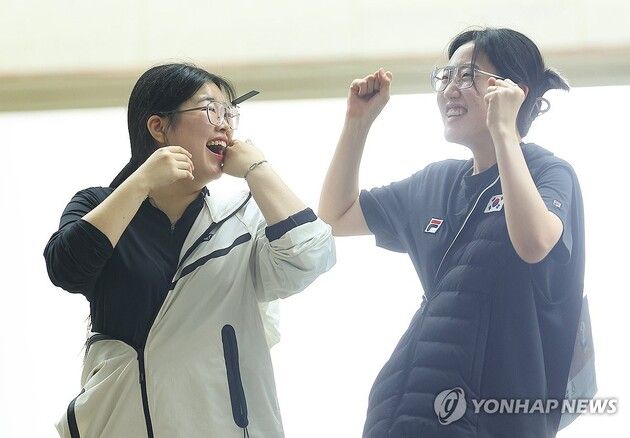 “마지막 스테이지 4발 적중”…양지인, 오예진 제치고 사격 월드컵 정상 / 연합뉴스
