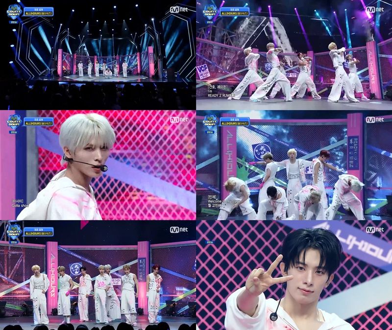 “올아워즈, ‘엠카운트다운’ 무대 장악”…신곡 ‘READY 2 RUMBLE’로 에너지 폭발→글로벌 팬 사로잡다 / Mnet