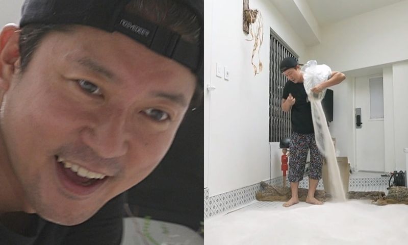 “광기 어린 도전”…김대호, ‘나 혼자 산다’서 집안에 해변 만든 사연→로망 실현의 하루 / MBC