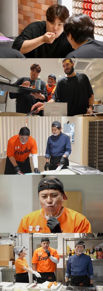 “류현진, 월드클래스 먹방”…‘편스토랑’서 김태균·이연복과 진짜 한입→경기장 뒤 유쾌한 현장