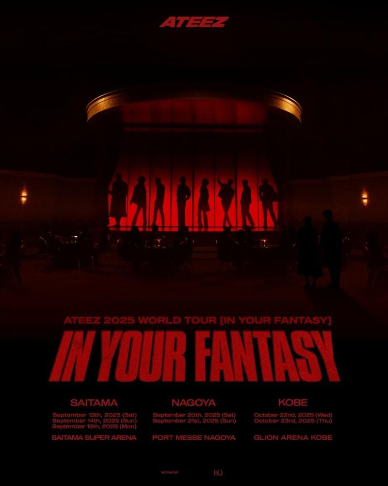 “환상적 무대에 열광”…에이티즈, ‘IN YOUR FANTASY’ 일본 투어→새 앨범으로 현지 팬 심장 저격 / KQ엔터테인먼트