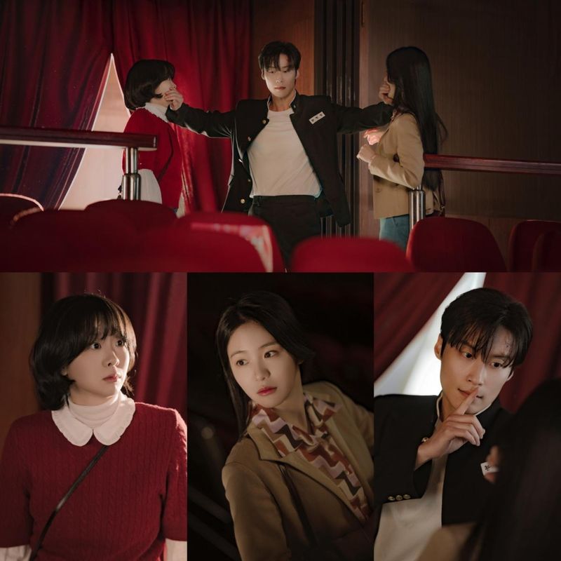“세 사람의 시선이 교차했다”…김다미·신예은, ‘백번의 추억’서 첫사랑과 우정의 시작→긴장 속 첫 만남 / SLL