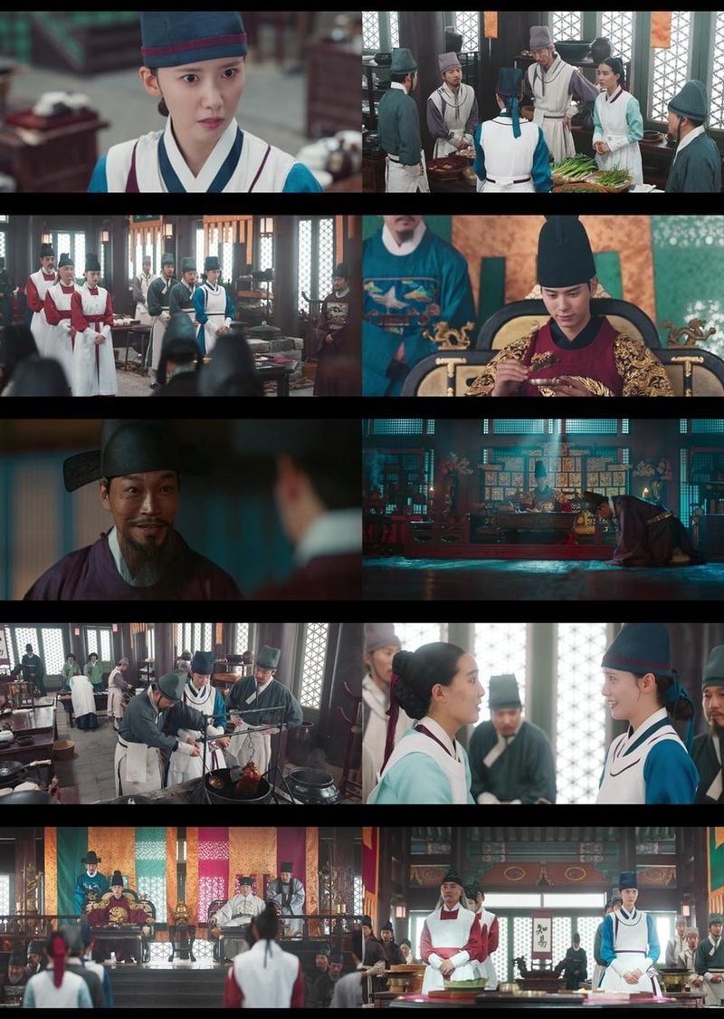 “운명의 불꽃 속에 선 숙수들”…임윤아·조재윤, ‘폭군의 셰프’ 요리 대결→극과 극 승부의 서막 / tvN