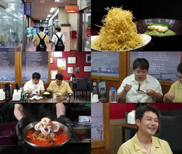 “전현무계획2 강화도 먹방 폭발”…전현무, 곽튜브, 이선빈 합세→맛과 의리 한판 대결