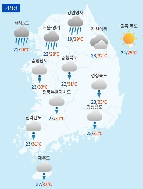 전국날씨예보 / 케이웨더