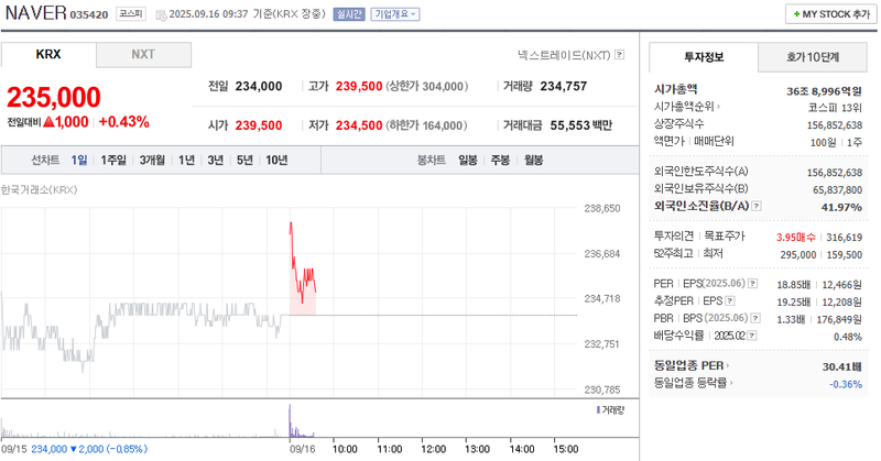 출처: 네이버페이증권 제공