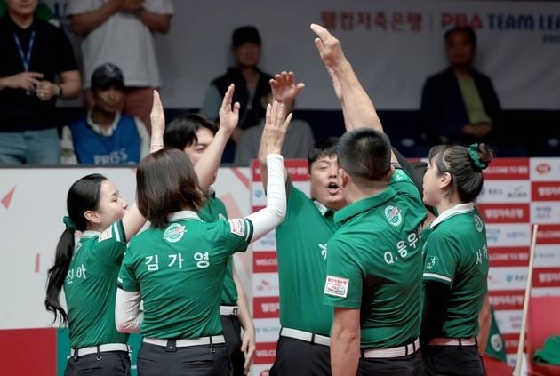 “김가영 2승 맹활약”…하나카드, 하이원리조트 제압하며 3라운드 선두 / 연합뉴스