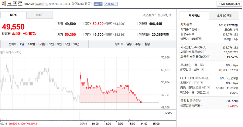 출처: 네이버페이증권 제공