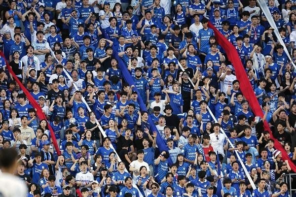 “풀 스타디움상·플러스 스타디움상 2관왕”…수원, K리그2 관중 동원 선두 / 연합뉴스