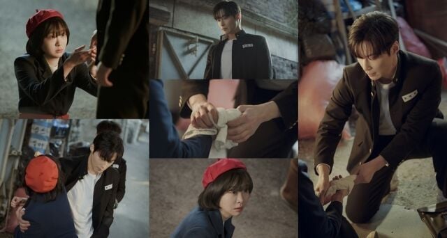 김다미, 백번의 추억 심쿵 클로즈업(출처=JTBC '백번의 추억')