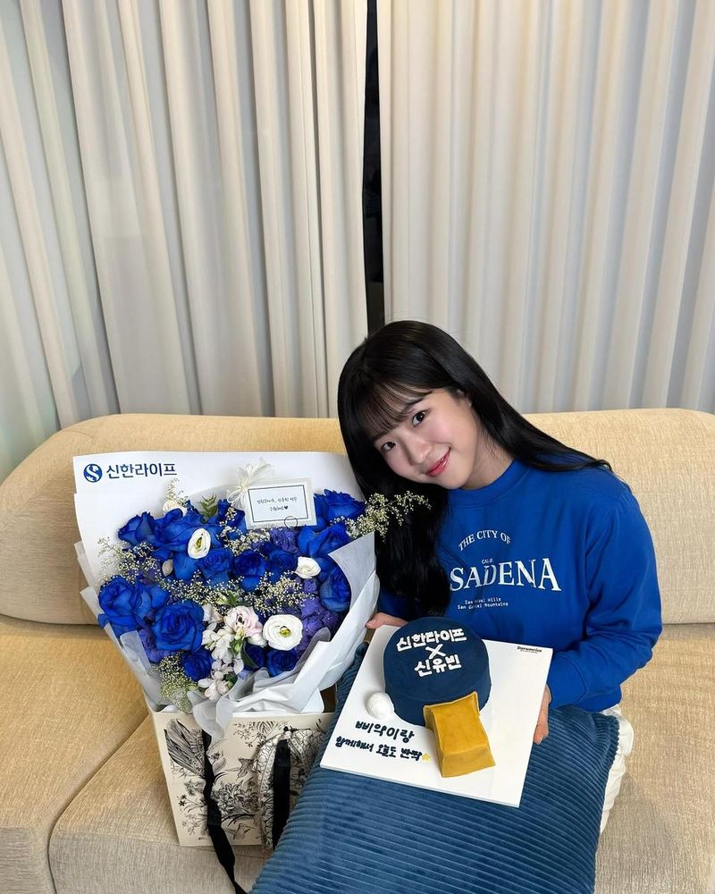 탁구선수 신유빈 인스타그램