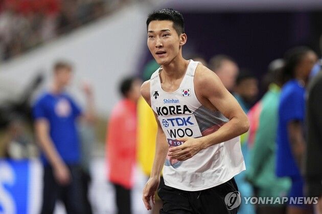 “2m34 성공”…우상혁, 도쿄 세계육상선수권 은메달 확보 / 연합뉴스
