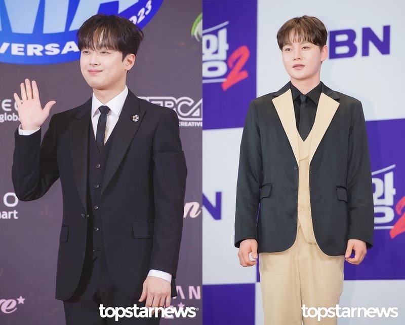 이찬원, 박서진/톱스타뉴스 HD포토뱅크
