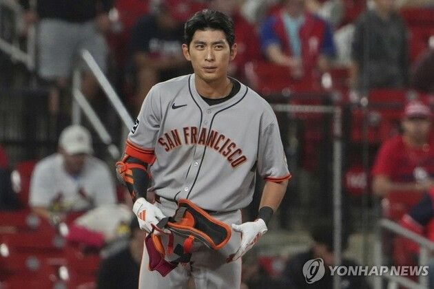 “시속 161㎞ 타구도 호수비에 막혀”…이정후, 5경기 연속 무안타 침묵 / 연합뉴스
