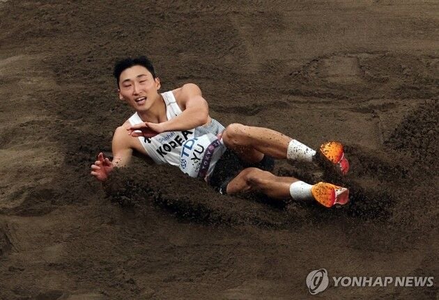 “16ｍ19 아쉬운 기록”…유규민, 세계선수권 세단뛰기 결선 진출 실패 / 연합뉴스