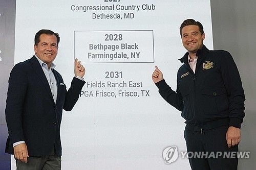 “블랙코스 첫 메이저 개최”…LPGA, 2028년 KPMG 여자 PGA 챔피언십 선정 / 연합뉴스