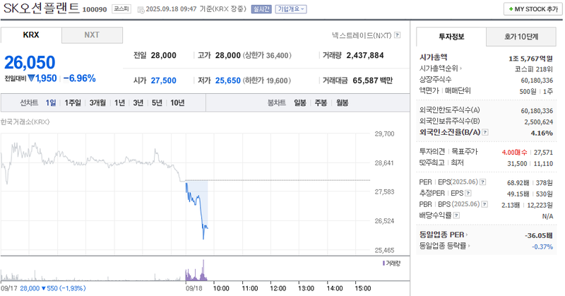 출처: 네이버페이증권 제공