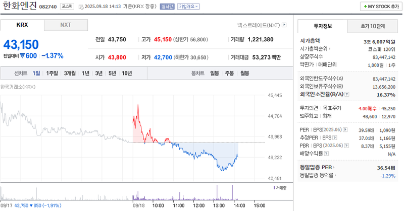 출처: 네이버페이증권 제공