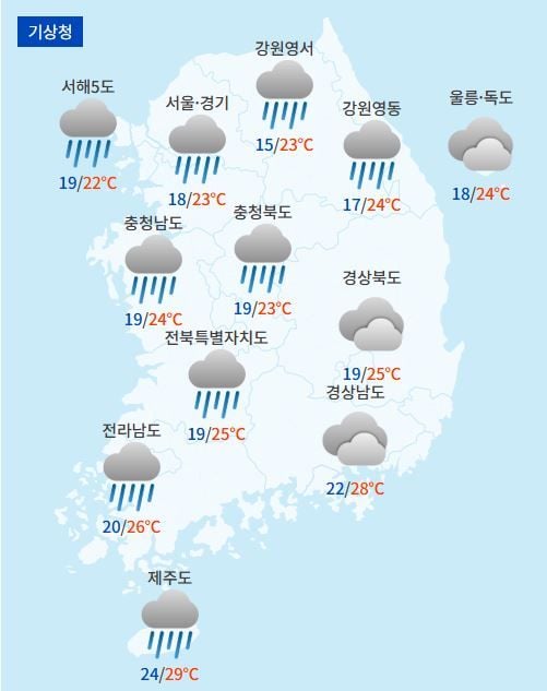 전국날씨예보 / 케이웨더