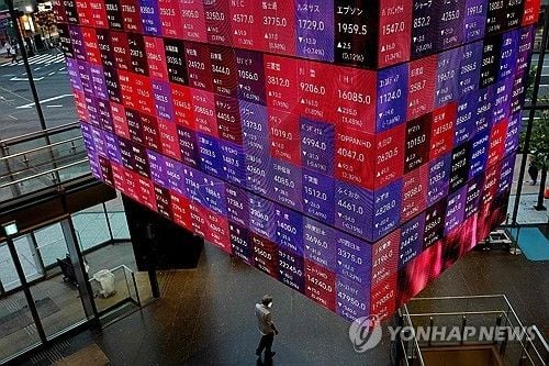 닛케이지수 45,500선 첫 돌파…종가도 사상 최고치 경신