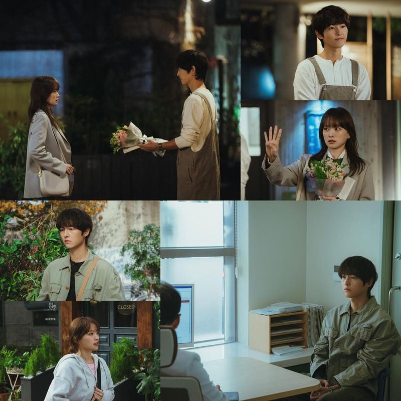 “손끝에 담긴 진심”…송중기·천우희, ‘마이 유스’ 속 터닝 포인트→예상 못한 긴장 고조 / JTBC