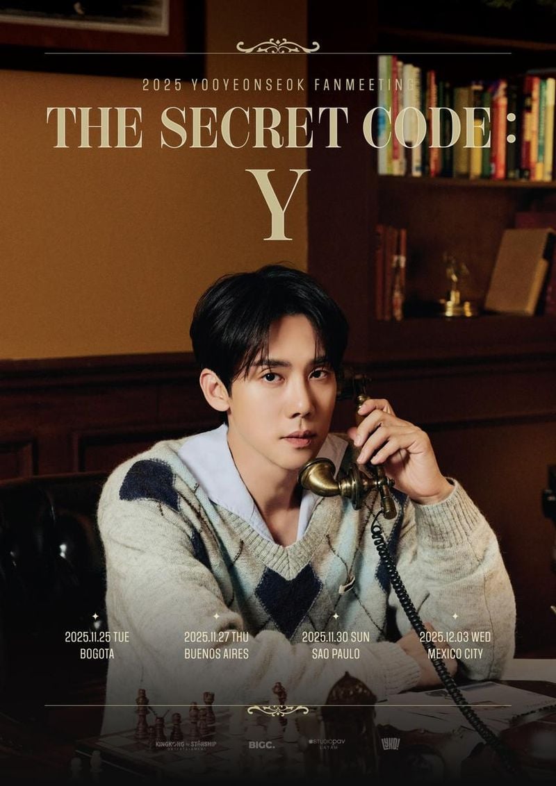 “유연석, 남미 무대에 첫 도전”…‘The Secret Code : Y’ 남미 팬미팅 개최→글로벌 소통 예고 / 킹콩by스타쉽