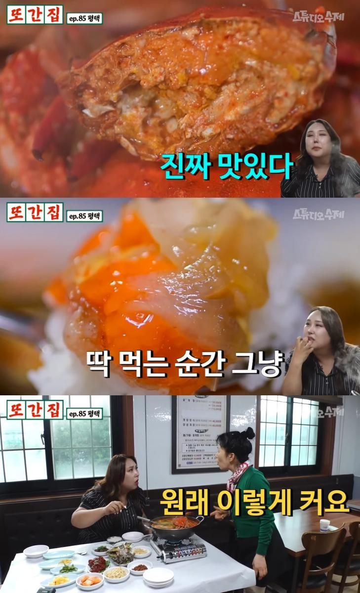 유튜브 채널 ‘스튜디오 수제’의 또간집’ 방송 캡처