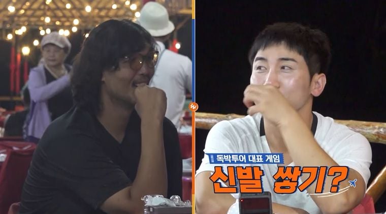 “슈퍼맨 파자마의 반전 매력”…김준호·김지민, ‘니돈내산 독박투어4’ 랜덤 파티→폭소
