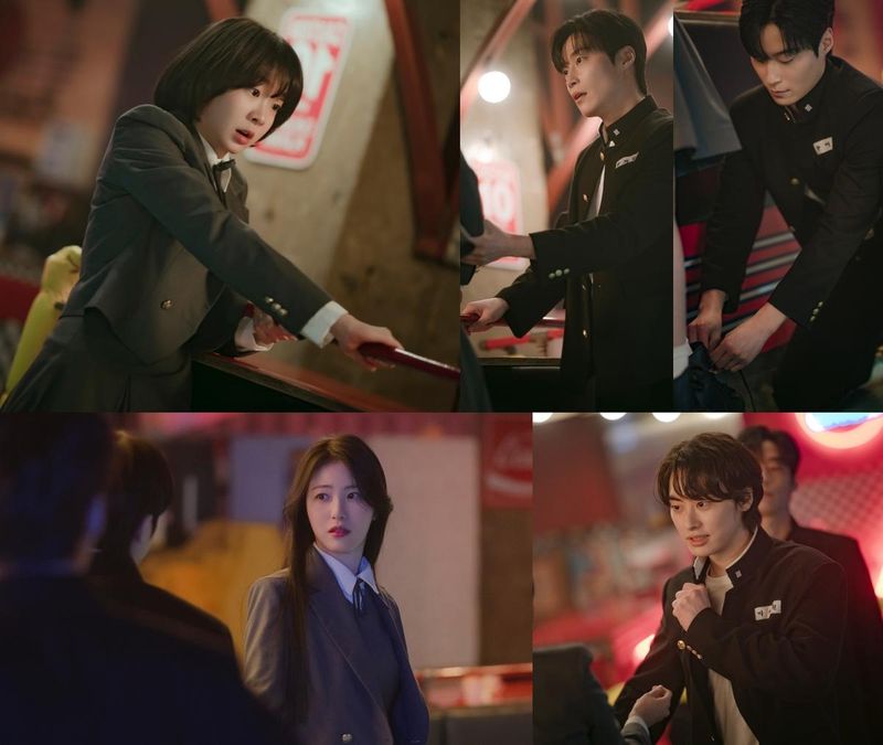 “설렘 위 롤러 스케이트”…김다미·신예은, ‘백번의 추억’ 롤라장 데이트→관계의 반전 예고 / SLL