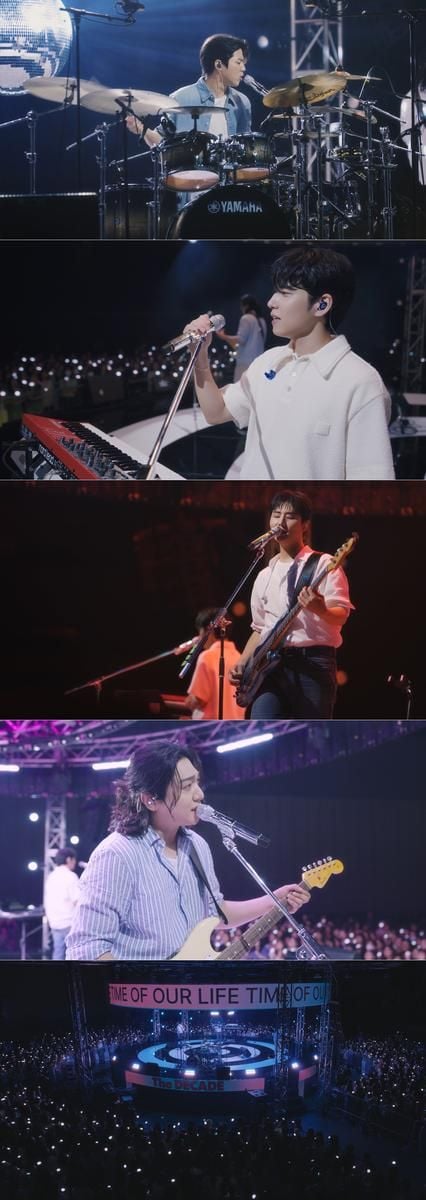“DAY6·마이데이, 10년의 무대에서 빛났다”→라이브 콘텐츠로 환상 앙상블 완성 / JYP엔터테인먼트