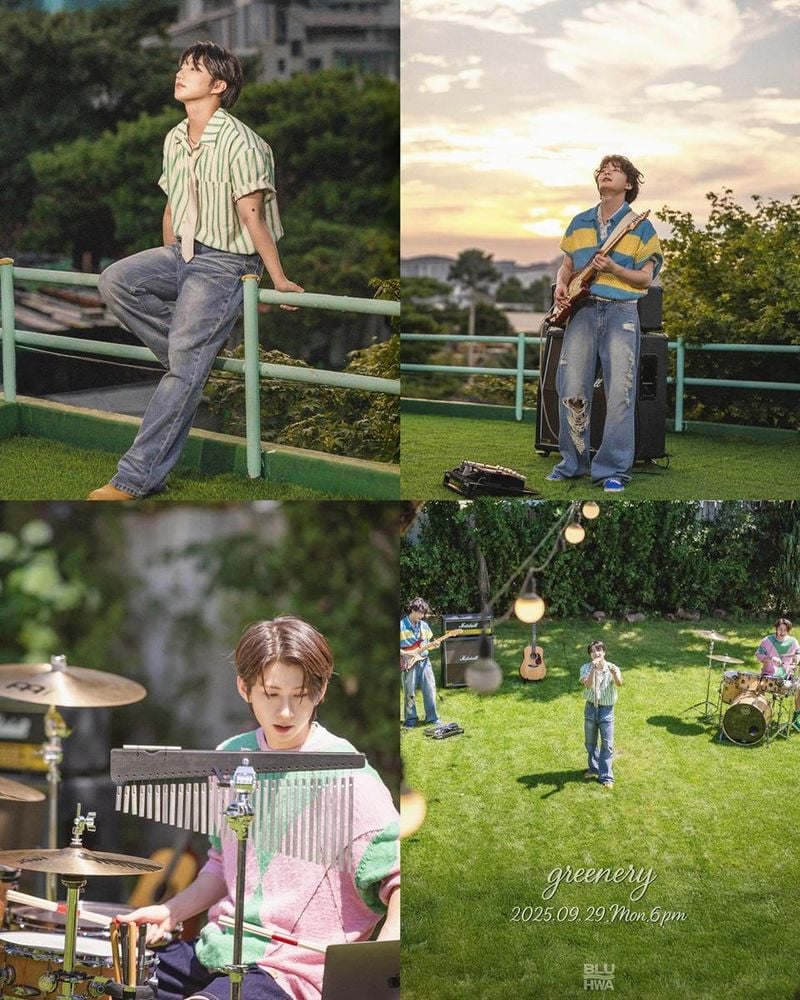 “푸른 꿈을 노래하다”…BLUHWA, ‘Greenery’로 가요계 청춘 물결→29일 신곡 출격 / JMG