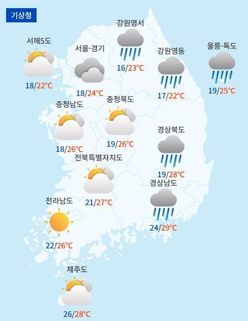전국날씨예보 / 케이웨더