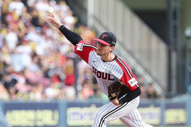 “3이닝 6실점 와르르”…톨허스트, 삼성전 KBO 최단이닝 최다 실점 / 연합뉴스