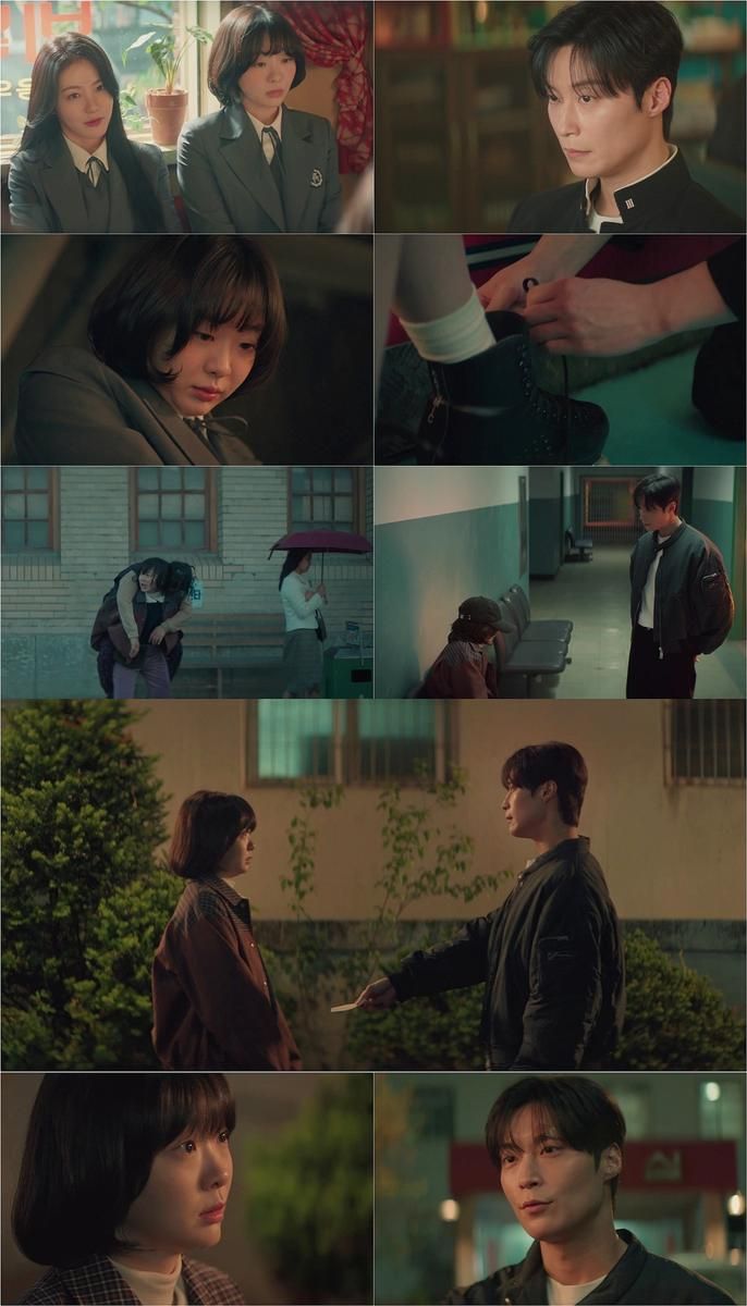 “사랑이 엇갈린 순간”…김다미·신예은, ‘백번의 추억’ 쪽지 엔딩→우정과 사랑 시험대 / JTBC