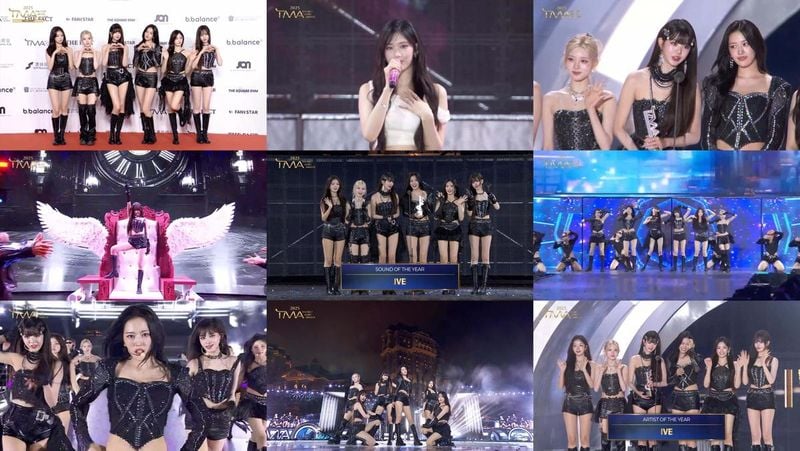 “아이브, 6연속 밀리언셀러 신화”…‘2025 TMA’서 대상→월드투어 기대감 폭발 / 스타쉽엔터테인먼트