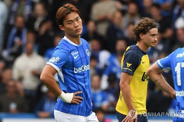 “비디오판독 득점 무효”…오현규, 헹크 복귀 후 3경기 연속 무득점 / 연합뉴스