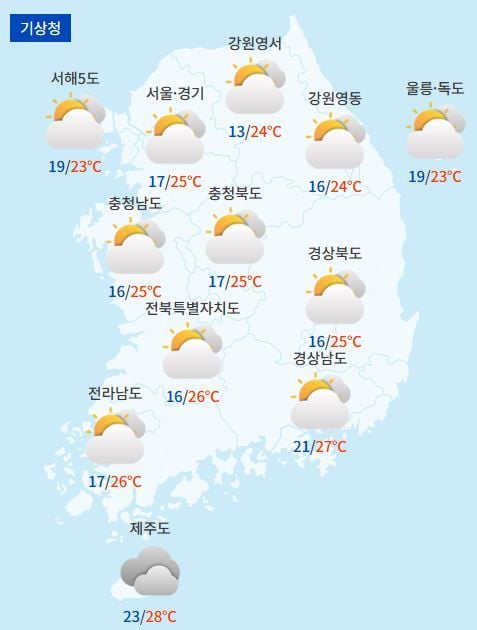 전국날씨예보 / 케이웨더