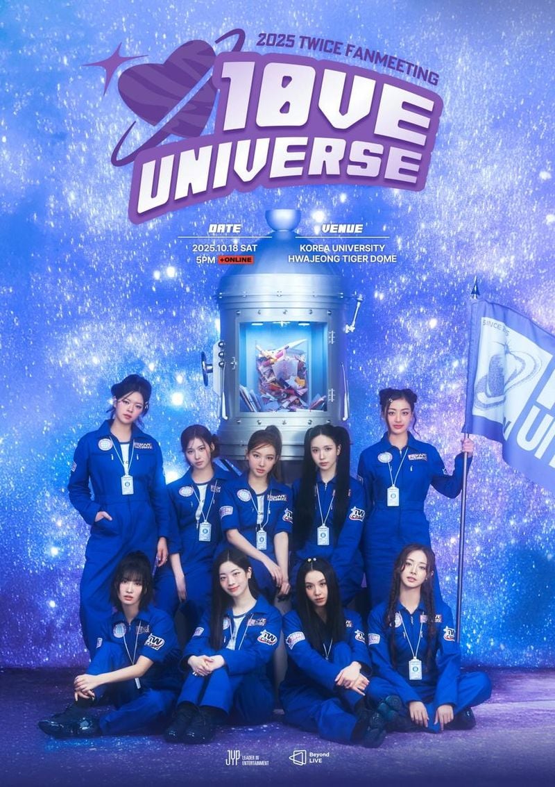 “트와이스, 10주년 별빛 여정”…‘10VE UNIVERSE’로 팬과 우주를 잇다→기대 높아지는 특별 만남 / JYP엔터테인먼트