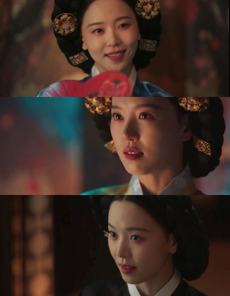 “눈빛만으로 극을 흔들다”…강한나, ‘폭군의 셰프’ 악역 반전 연기→시선 압도 / 방송화면캡쳐