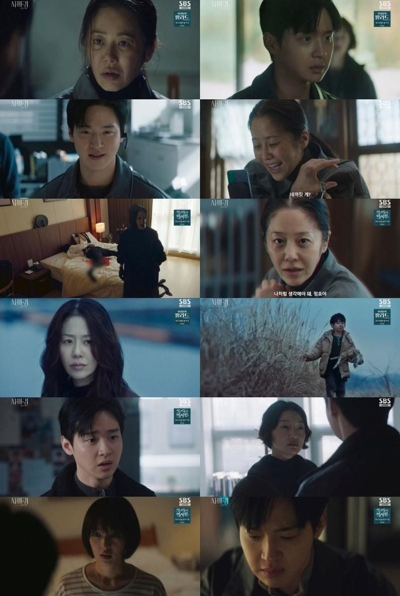 “엄마와 닮은 두려움”…‘사마귀: 살인자의 외출’ 고현정·장동윤, 모방살인 딜레마→정체에 다가서다 / SBS