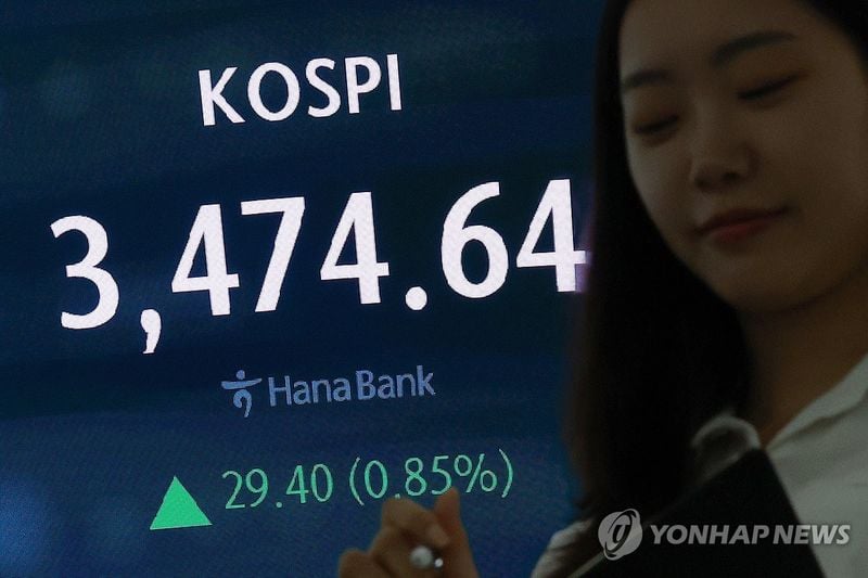 코스피 3,470대 강세…코스닥 1%대 상승 지속