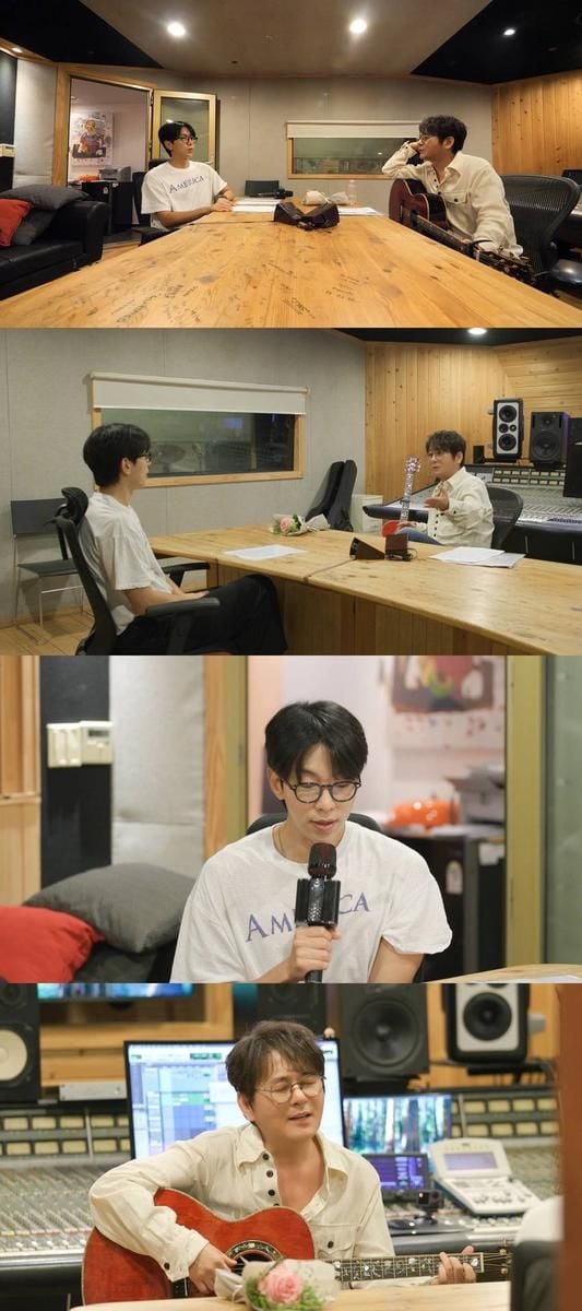 “이복동생 축가 준비”…‘미운 우리 새끼’ 윤현민, 신승훈과 사제 브로맨스→웃음과 위로를 나누다 / SBS