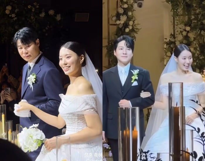 최연수♥김태현, 띠동갑 결혼식(출처=최연수 SNS)