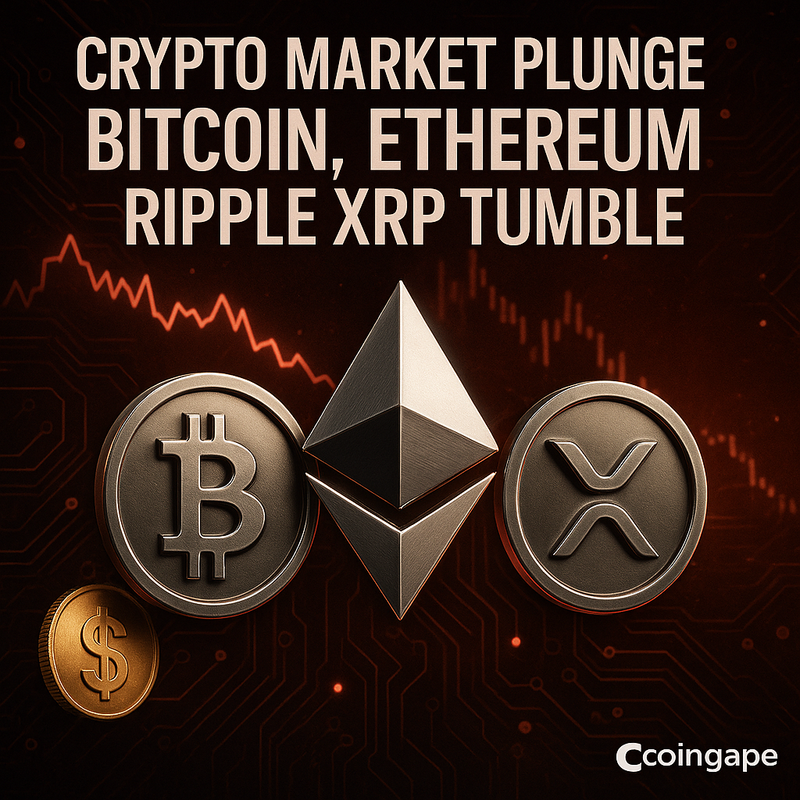 암호화폐 시장 급락…비트코인·이더리움·리플 XRP 동반 추락