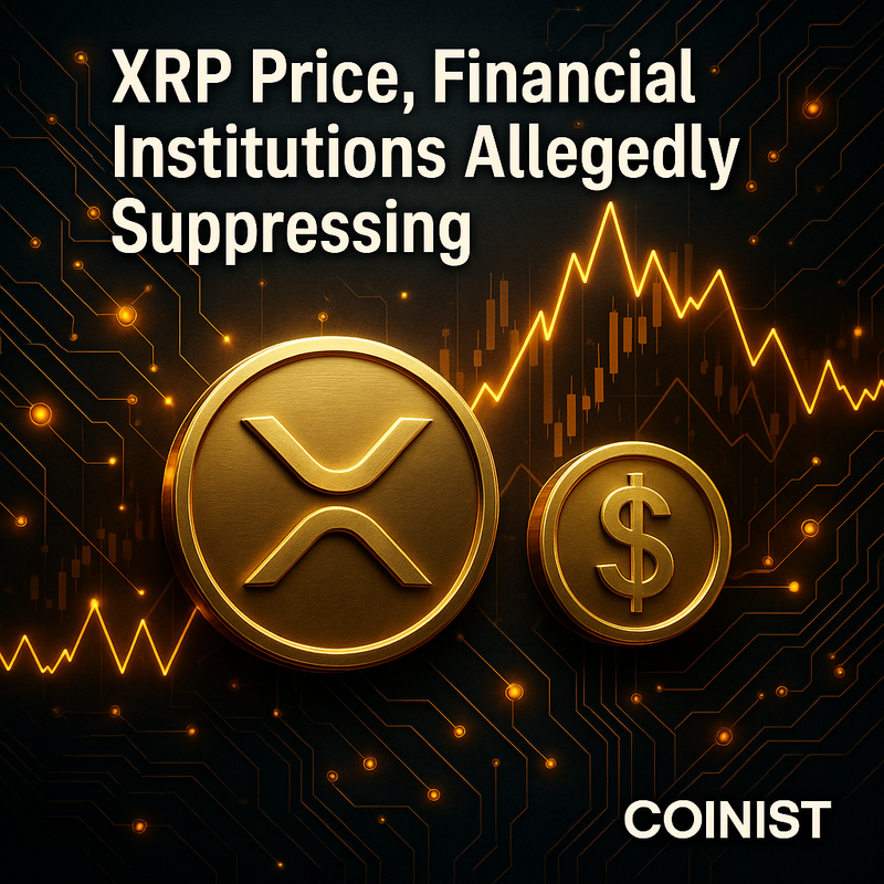 리플 XRP 가격, 금융권 의도적 억제 의혹 확산