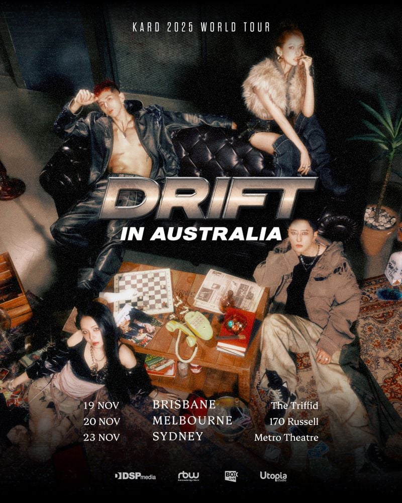 “카드, 호주 단독 공연 확정”…‘DRIFT’ 월드투어 확장→글로벌 팬심 흔든 현장 / 알비더블유,DSP미디어