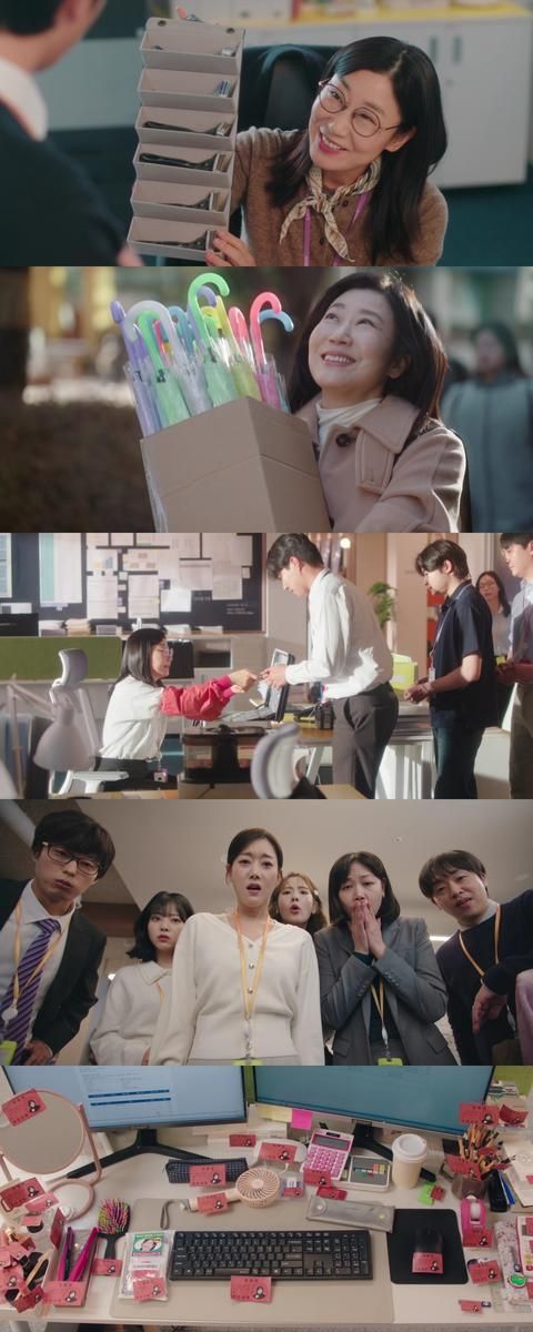 “생활력 끝판왕”…라미란, ‘달까지 가자’ 사무실 속 강은상회→오승아와 신경전 / MBC