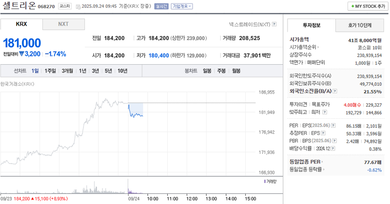 출처: 네이버페이증권 제공