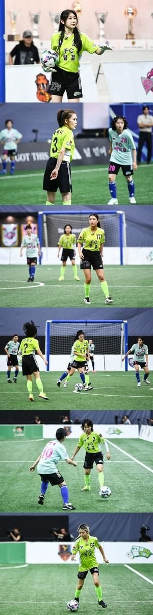 치열한 자존심 대결…‘골 때리는 그녀들’ 채리나, 투지의 외침→FC탑걸 vs 발라드림 마지막 승부 / SBS